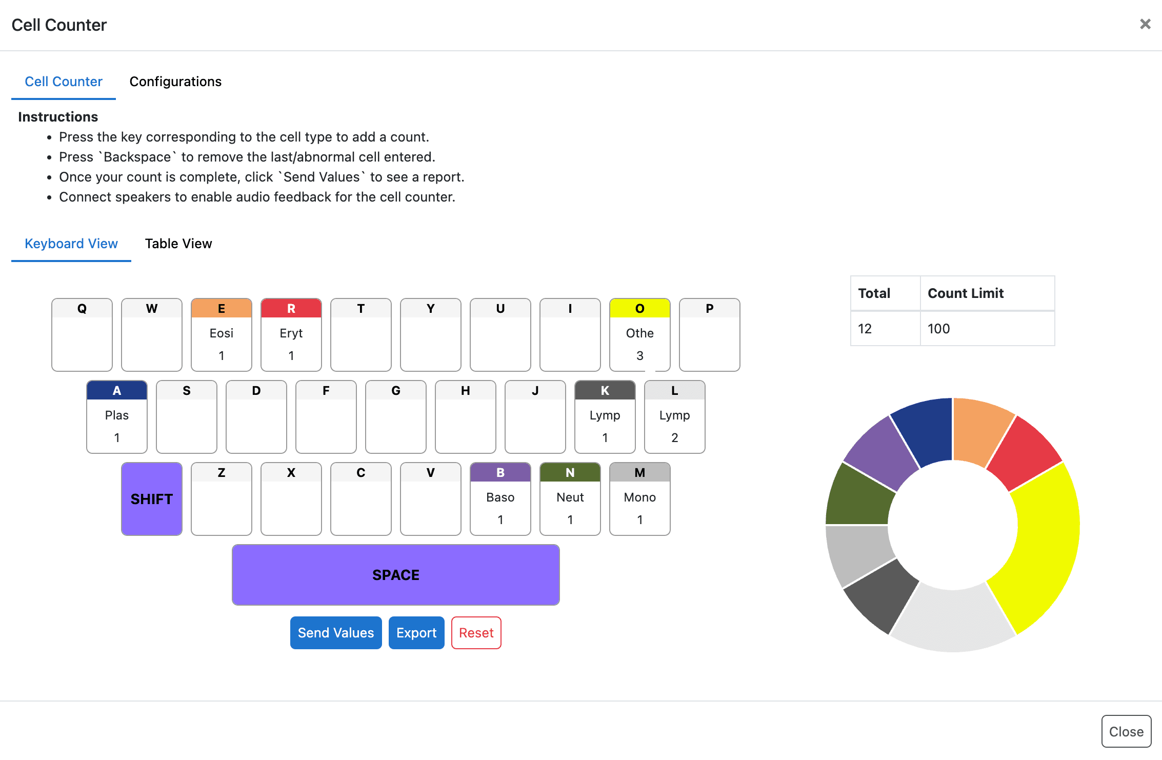 Cell Counter Interface