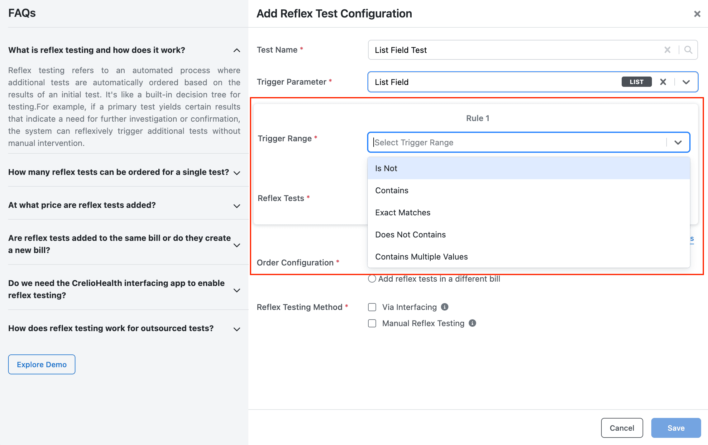 Condition Select